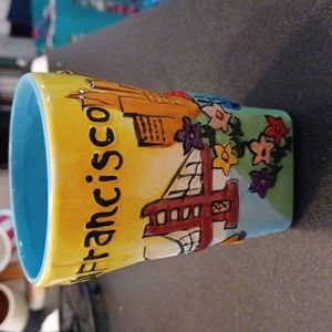 Souvenir cup of San Francisco